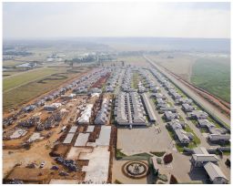 Another March 2017 aerial view of Eastlands Mature Lifestyle Estate Benoni North